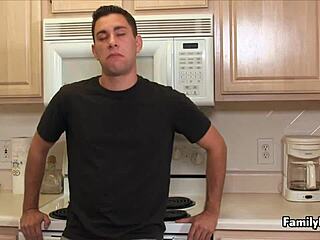 Young guy drills mature MILF's pussy hard