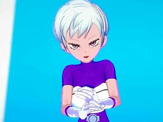 chirai gets naughty after training in dragon ball