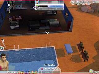 el sim hetero sucumbe a la tentaci�n in cartoon gay story