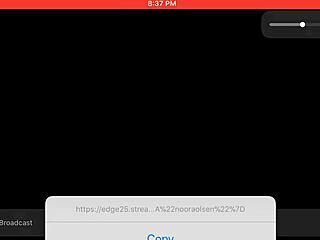 Noora Olsen squirts on webcam chat for fans