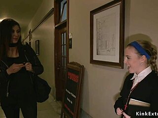 Preacher's teen faces public humiliation in outdoor group scene.