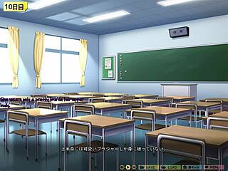 Saimin class hypnosis scene in classroom
