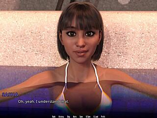 amateur teen with big butt and tits in a video