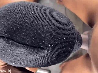 the married man convinced his wife to give me a blowjob in exchange for something