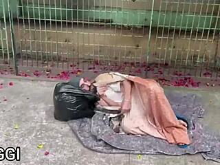 o morador de rua cacetudo interracial blowjob and fucking with monster cock cumshot