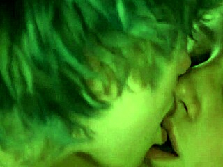 Lesbians engage in passionate sex.