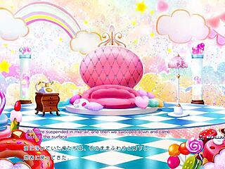 this hentai scene in the garden is so steamy