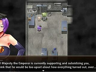 Karryn's Rough Threesome with Slime and Thug 😈