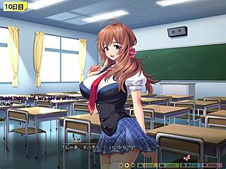 Saimin class hypnosis scene in classroom