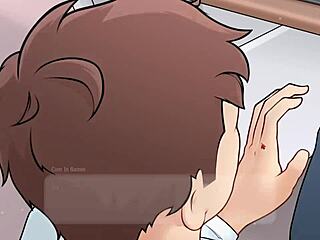 Tsundere Milfin hentai game pornplay ep 5 - my muslim boss sneaks a titjob under the desk while I’m working. It’s wild!