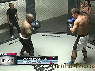 Hot brunette Isis Love bangs hard with Battle Bang winner.