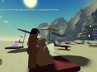 罗布乐思公寓2海滩吸巨屌超刺激