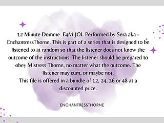 Hey, follow my domme joi instructions for orgasm 😈