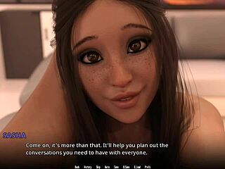 amateur teen with big butt and tits in a video