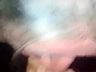 Hey stepmom, keep sucking and stroking my big tool like that!