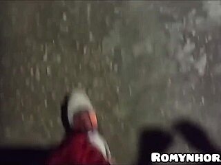 Well-endowed guy walks rio street, meets stranger at home