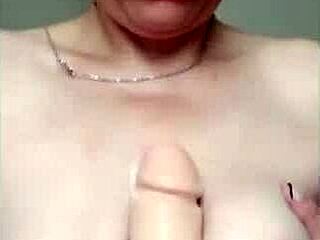 Do you like watching this latina masturbate her big natural tits before anal?