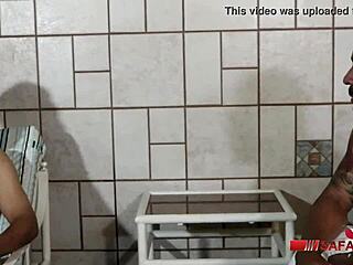 Latina Sara Rosa banged doggystyle by Rubens Badaro and crew