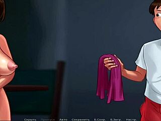 summertimesaga mature woman rides massive shaft hard