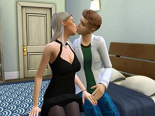 Stepson Impregnates Stepmother On New Year's Eve