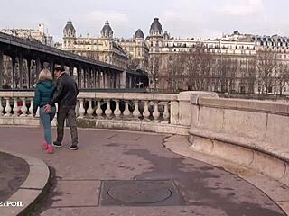 Sextape Of A Real Couple On A Honeymoon In Paris