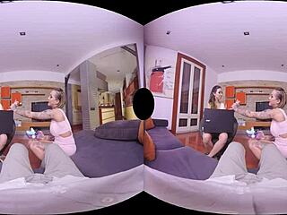 virtualrealporn com featuring experts demonstrating various dildos and toys in 3d