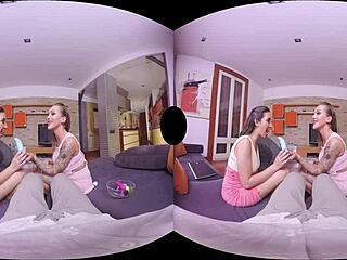 virtualrealporn com featuring experts demonstrating various dildos and toys in 3d