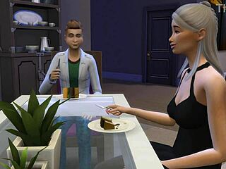 Stepson Impregnates Stepmother On New Year's Eve