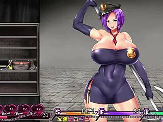 i see karryns prison police office looking fine in hentai sex game part 7