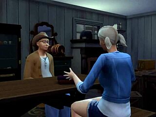 模拟人生4里的摩托车妹子们在纹身群交场景中口交和手淫