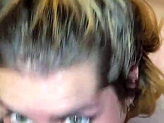 Blonde Amateur Deepthroats And Squirts During Anal Sex