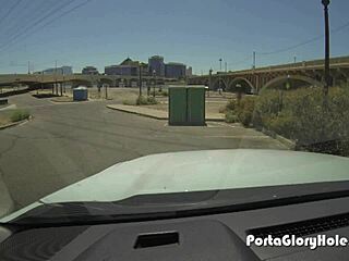 Black Girl Sucks Multiple White Cocks At Public Gloryhole Spot