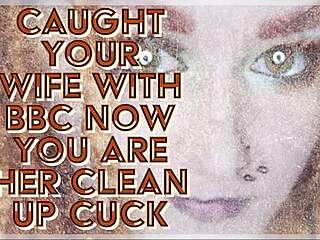 Caught Wife with Big Black Cock, Now Clean Up Cuck.