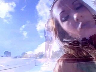 Gaping this dirty blonde, makin’ her eat anal creampie, pure heaven dude