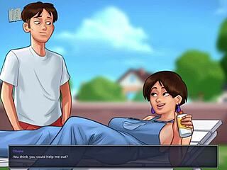 Summertime Saga 127, check out this milf’s ass!