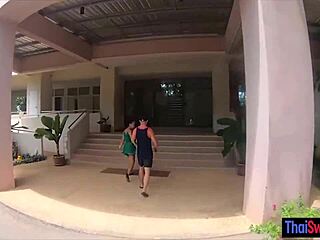 Thailand Teen Bareback Fuck After Motorbike Tour!