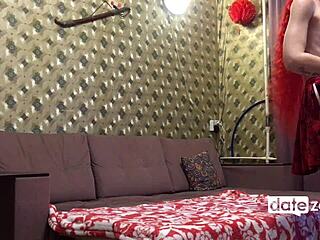 fucking my friend's girlfriend hard doggystyle, cumming on her ass after intense session.