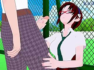 Mari And Ritsuko Intense Hentai Sex!