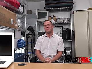 I experience interracial gay sex in the office with a virgin ass