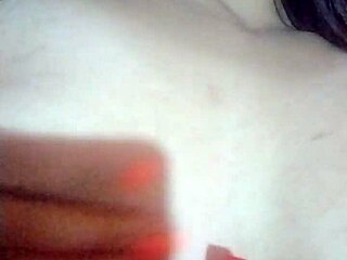 my small natural tits say, come massage me, mature Latina