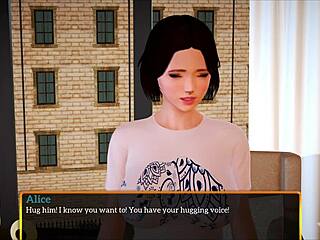 My New Family Game with Small Tits