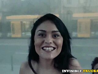 Public Cumswallower Babe Loves Sucking Cock Outdoors