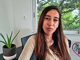 camila jolie, the french brunette, lets herself go in this scene