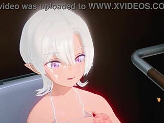 Cute Girl Gets Her Body Licked In This Anime Scene