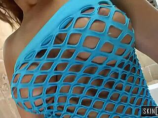 busty lexxxi luvs it big, oops, i mean huge cock!