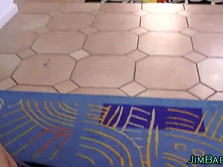 British teen in stockings gives POV blowjob