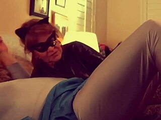 Catgranny casually blows Batman in the comic scene