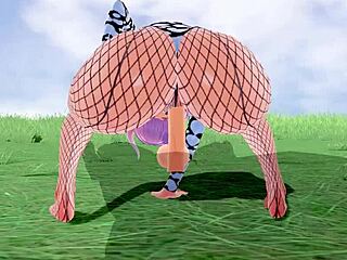 3d hentai babe with big ass rides to orgasm