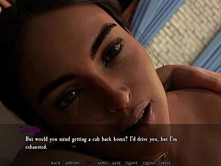 拉丁辣妹在这个3D动漫游戏里邀请我操她