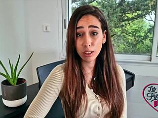 camila jolie, the french brunette, lets herself go in this scene